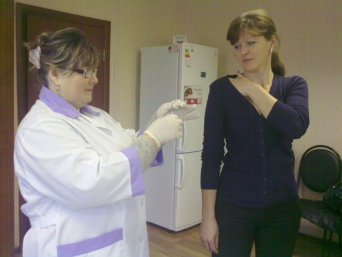 Сотрудники Государственного казённого учреждения «Социальная защита населения по Ичалковскому району Республики Мордовия» приняли участие в вакцинации против гриппа.